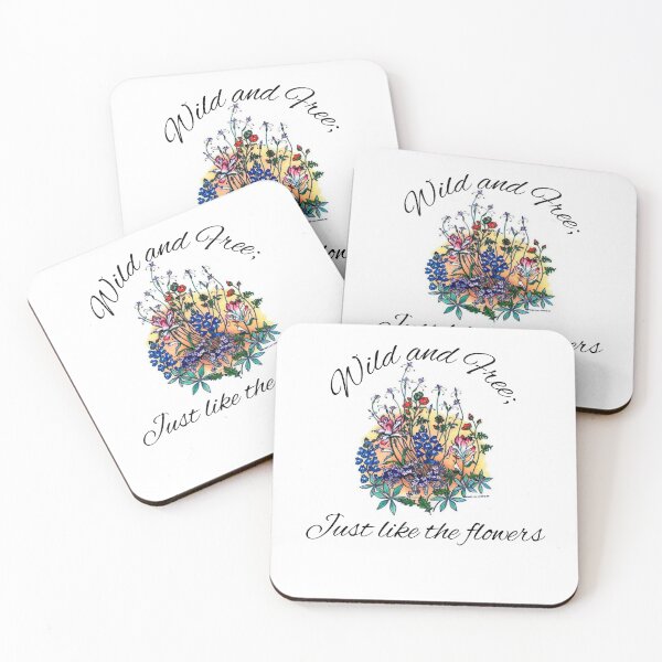 Item preview, Wild And Free: Just like the flowers designed and sold by cedarsnerdshop.