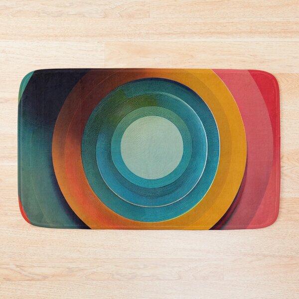 Item preview, Painted Concentric Circles designed and sold by Texterns.