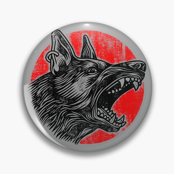 Item preview, black dog, angry, german shepherd, dog lover designed and sold by artomazo.