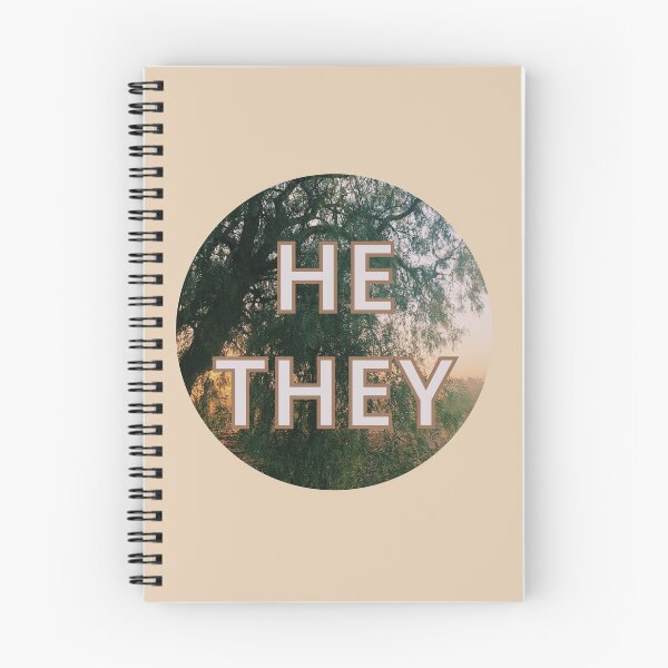 Item preview, Sunset He They Pronouns designed and sold by homotropic.