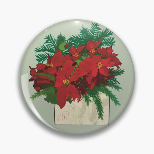 Item preview, Poinsettias in Box designed and sold by designs-by-ann.