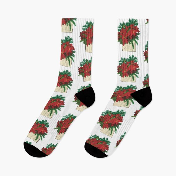 Item preview, Poinsettias in Box designed and sold by designs-by-ann.