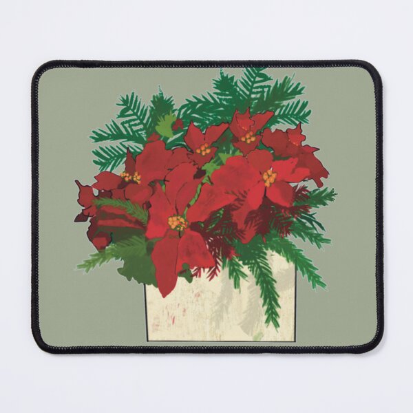 Item preview, Poinsettias in Box designed and sold by designs-by-ann.