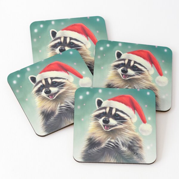 Item preview, Christmas Raccoon - Perfect For Animal Lovers designed and sold by ChristmaSpecial.