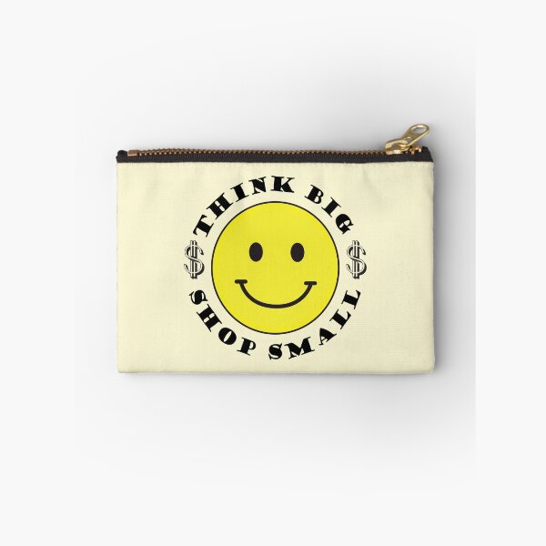 Item preview, Think Big and Shop Small Smiley Face and Dollar Sign $$ designed and sold by bolimj.