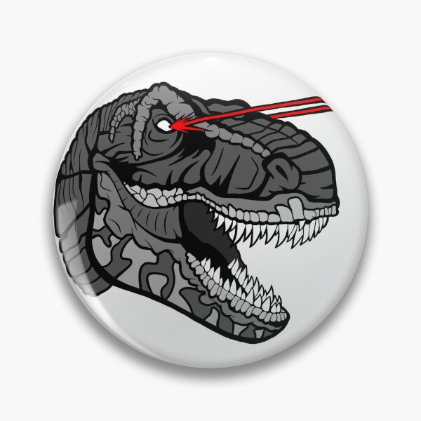 Artikelvorschau, LASER T-REX ROT entworfen und verkauft von LAZRLZRD.