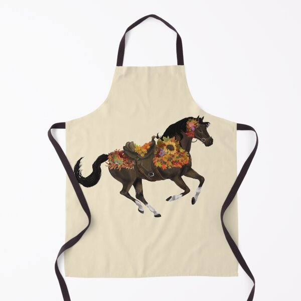 Item preview, Autumn carousel-themed horse designed and sold by ElementalEmbers.