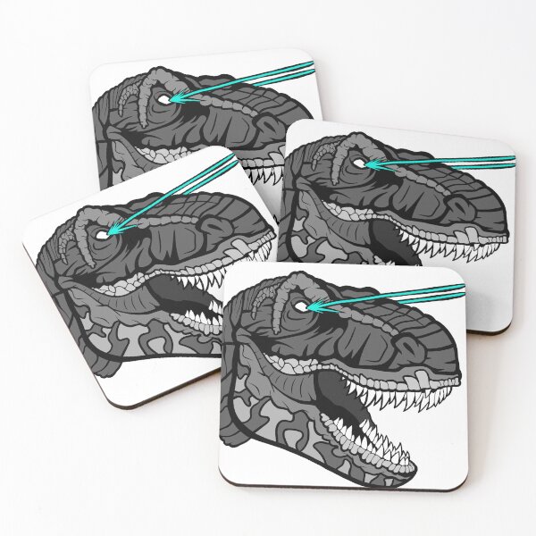 Item preview, LASER T REX BLUE designed and sold by LAZRLZRD.