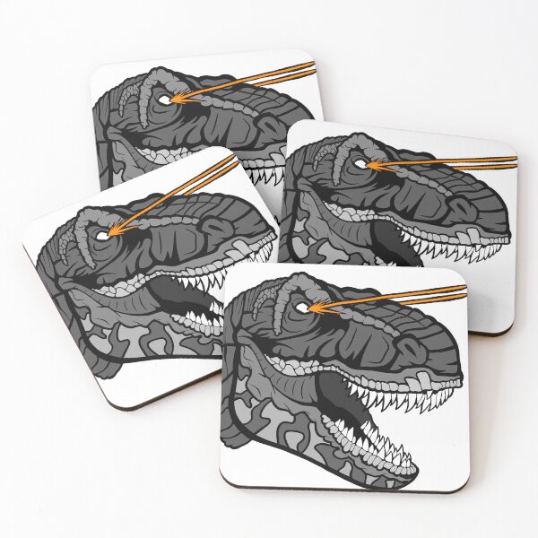 Item preview, LASER T REX ORANGE designed and sold by LAZRLZRD.