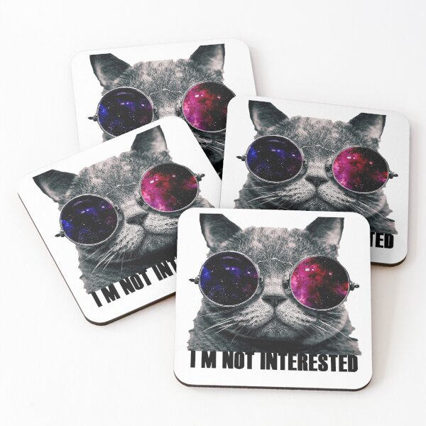 Item preview, Cute cat (i m not interested designed and sold by ELDA-STORE.