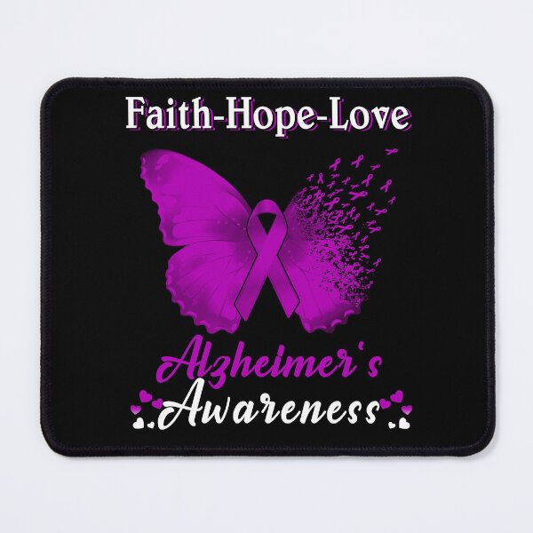 Item preview, Faith Hope Love Butterfly Alzheimer's Awareness designed and sold by Gillosina.