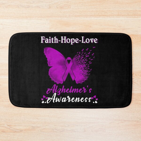 Item preview, Faith Hope Love Butterfly Alzheimer's Awareness designed and sold by Gillosina.