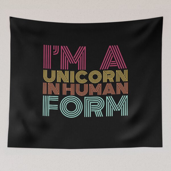 Item preview, I’m a unicorn in human form  designed and sold by Martzart.