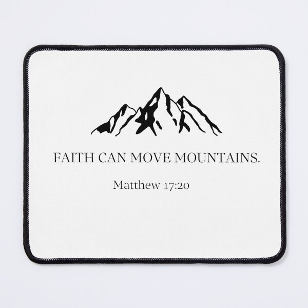 Item preview, Faith can move mountains designed and sold by creative-duo.