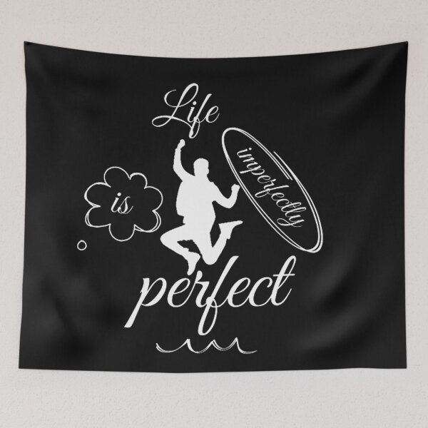 Item preview, life is imperfectly perfect designed and sold by scriptscode.