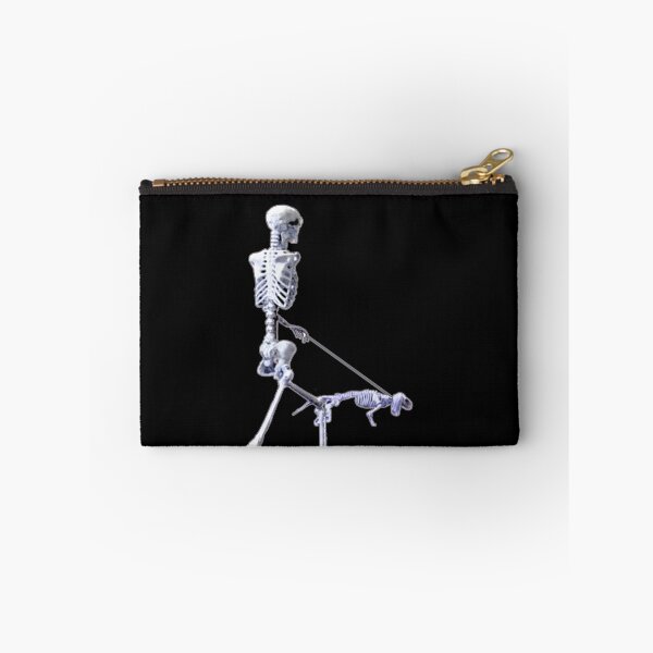 Item preview, Skeleton In Sunglasses Walking Skeletal Wiener Dog - Funny Halloween Time Skull Dead People designed and sold by ViewerEqualsPhoton.