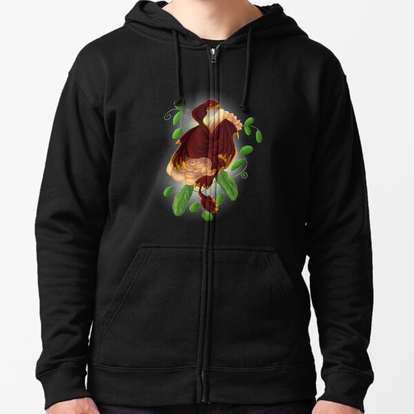 Smaugust - Red Dragon Zipped Hoodie