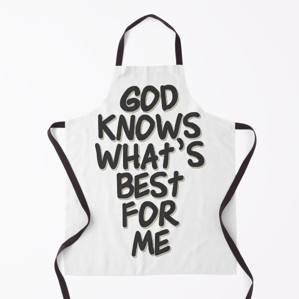 Item preview, Christian Quotes - Bible Verse - God Knows What's Best For Me designed and sold by MyArt23.