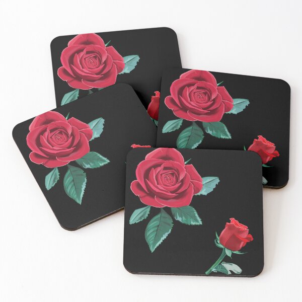 Item preview, Ultra red roses designed and sold by FoxNorgad.