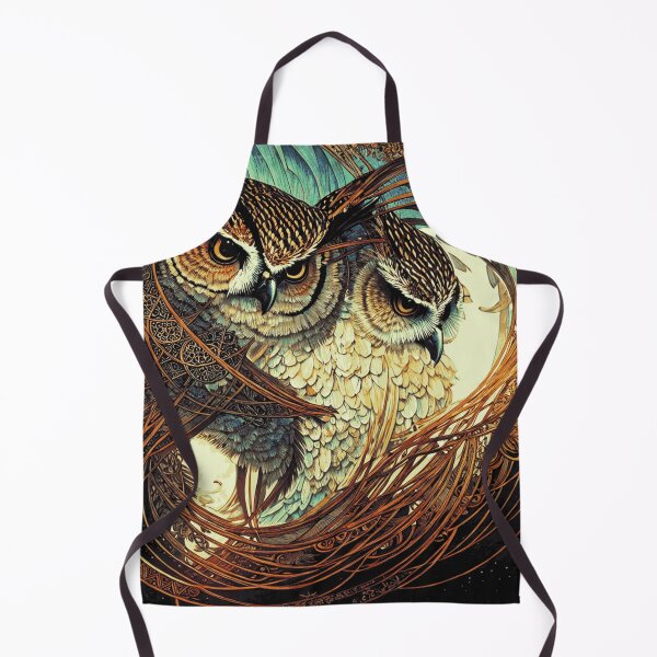 Item preview, Two Owls, Abstract designed and sold by Nonshape.