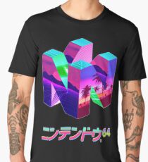 Nintendo 64 Vaporwave Men's Premium T-Shirt