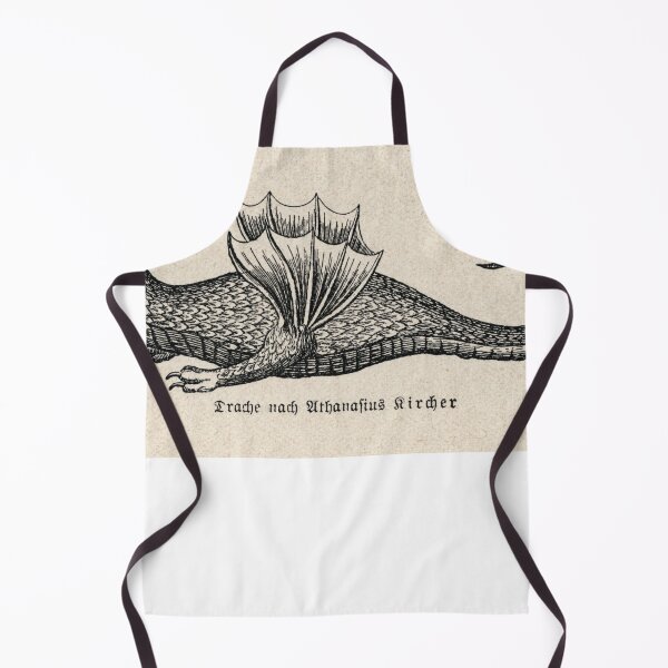 Item preview, Dragon (1664–1678) drawing in high resolution by Athanasius Kircher. Original from Weltall und Menschheit. designed and sold by emidye20.
