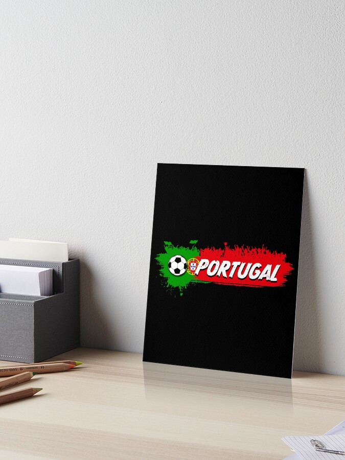 Portugal Qatar 2022 World Cup, Portugal Soccer Team 2022 Supporter Funny  Portugal Flag Futbol | Art Board Print