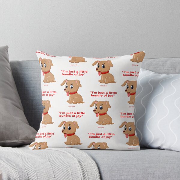 Item preview, " I'M JUST A LITTLE BUNDLE OF JOY " DOG DESIGN  designed and sold by findsbyjune374.