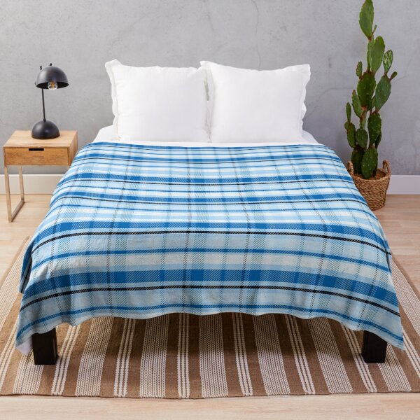 Item preview, Light Blue and White Plaid pattern designed and sold by Art-by-Geoff.