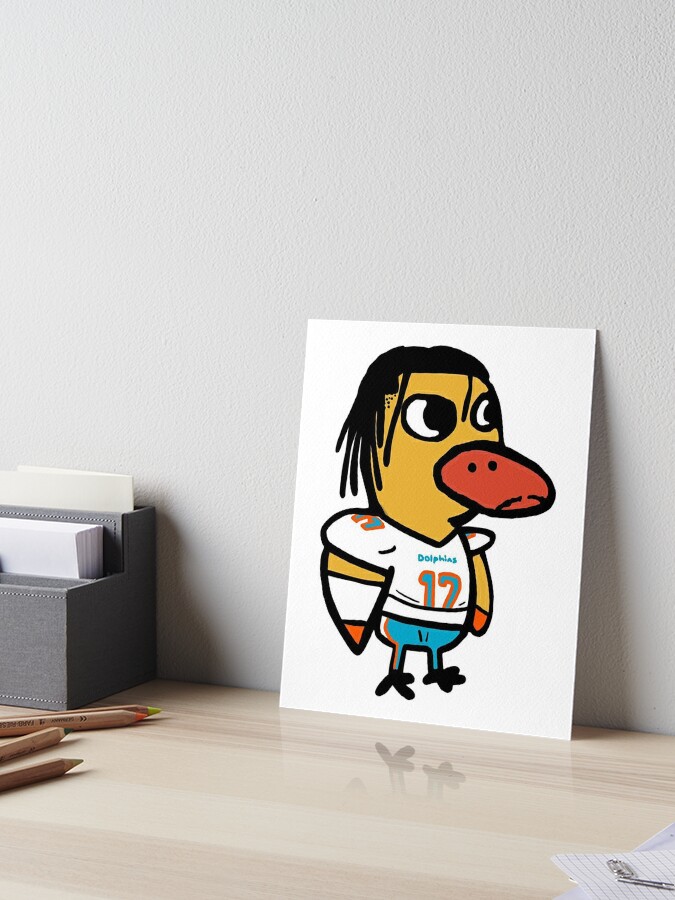 Duck Football by Jaylen Waddle Art Jaylen Waddle Kids Clothing | Redbubble