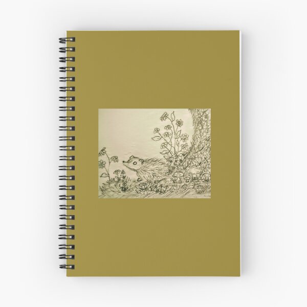 Item preview, Hedgehog in the forest  designed and sold by Ivy-Bindig.