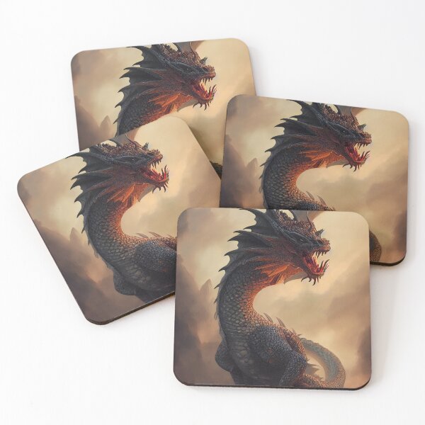 Item preview, Realistic Dragon - Scary Dragon - Autumn Dragon designed and sold by ImagesDesigns.