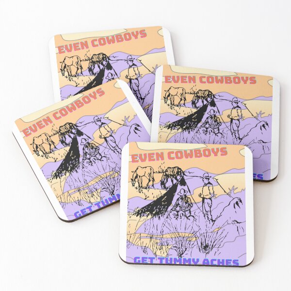 Item preview, Even Cowboys Get Tummy Aches  designed and sold by Echo Aesthetics.