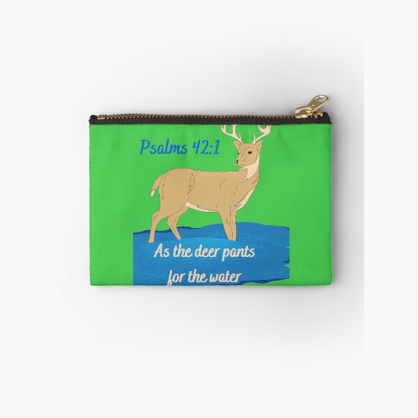 Item preview, AS THE DEER PANTS Psalms 42:1 designed and sold by RhondaCGoins.