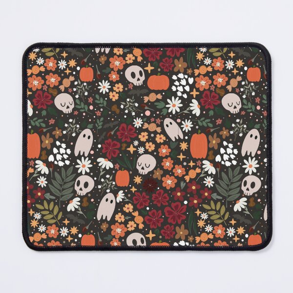 Item preview, Fall Halloween Floral Pattern  designed and sold by Sydie Studio.