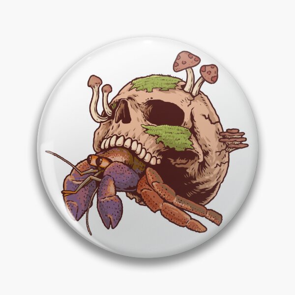 Item preview, The Hermit Crab with the Skull Shell designed and sold by Inspireexotics.