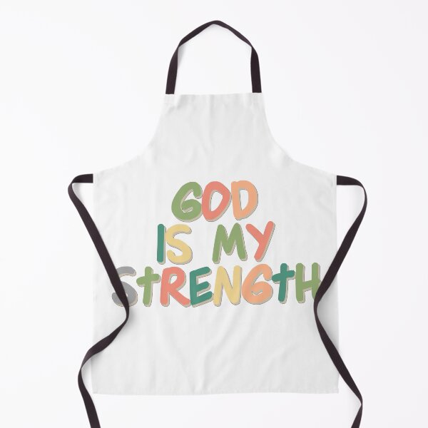 Item preview, Copy of Christian Quotes - Bible Verse - God is My Strength designed and sold by MyArt23.