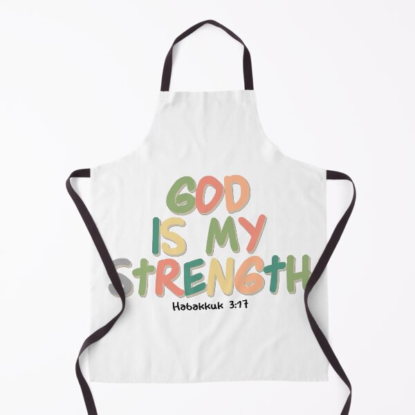 Item preview, Copy of Christian Quotes - Bible Verse - God is My Strength designed and sold by MyArt23.