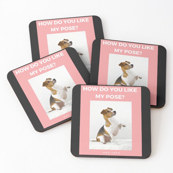 Item preview, " HOW DO YOU LIKE MY POSE? " DOG DESIGN  designed and sold by findsbyjune374.