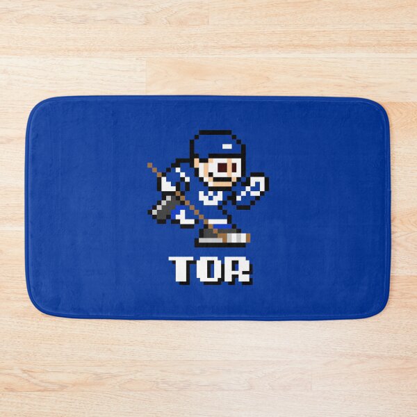 Item preview, Toronto Maple Leafs Home + Initials (8-bit Hockey Player) designed and sold by The Armorsmith.
