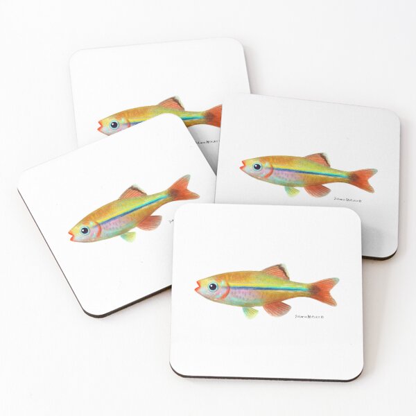 Item preview, White Cloud Minnows Fish designed and sold by julianamotzko.