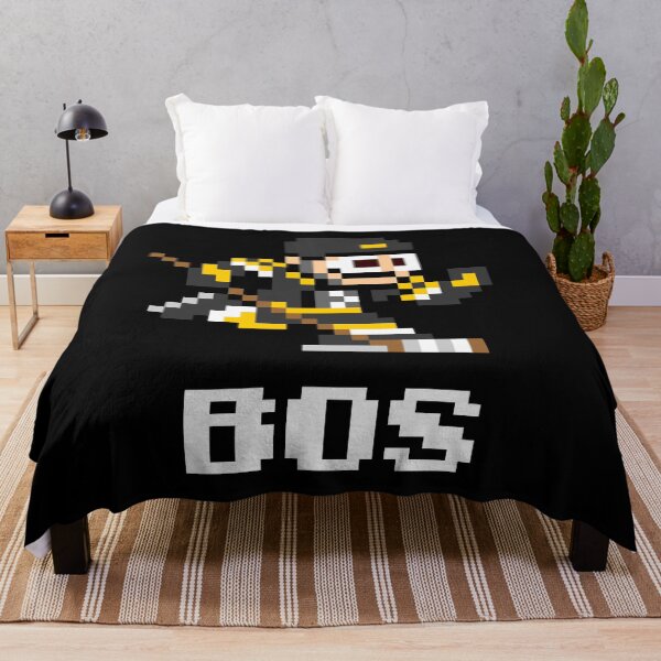 Item preview, Boston Bruins Home + Initials (8-bit Hockey Player) designed and sold by The Armorsmith.