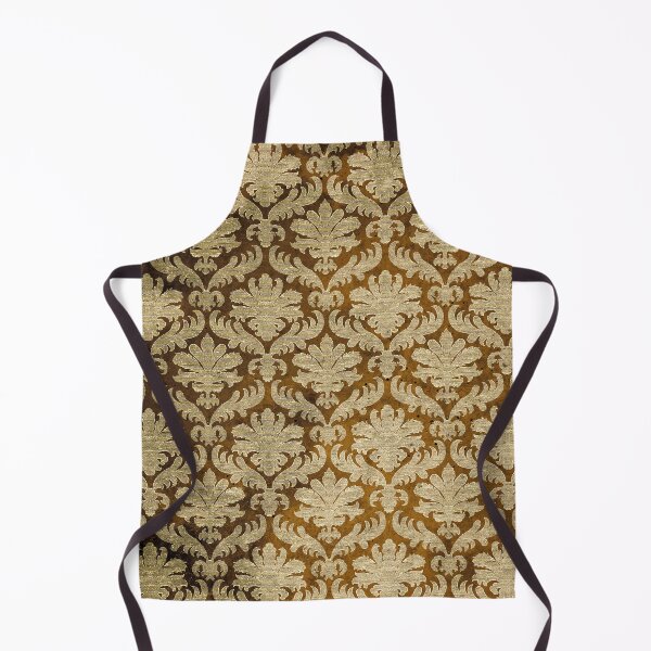 Item preview, Coffee Bean-Colored Vintage Ornate Wallpaper Pattern designed and sold by DEC02.