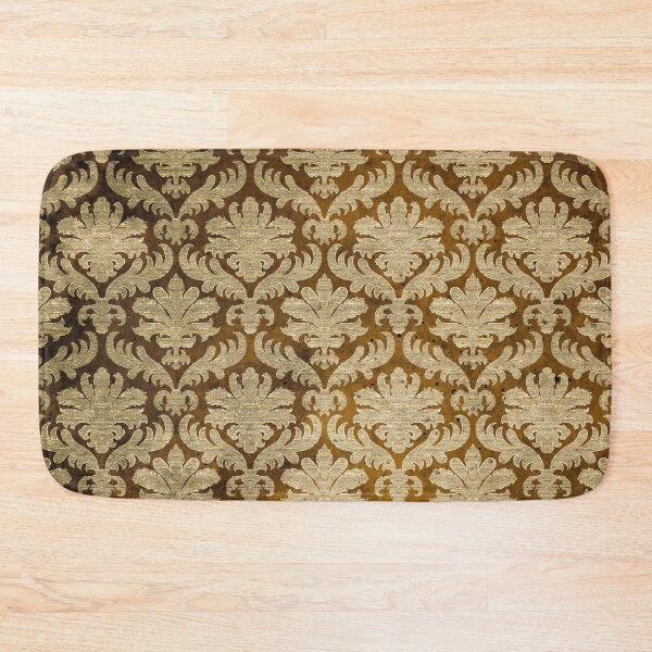 Item preview, Coffee Bean-Colored Vintage Ornate Wallpaper Pattern designed and sold by DEC02.