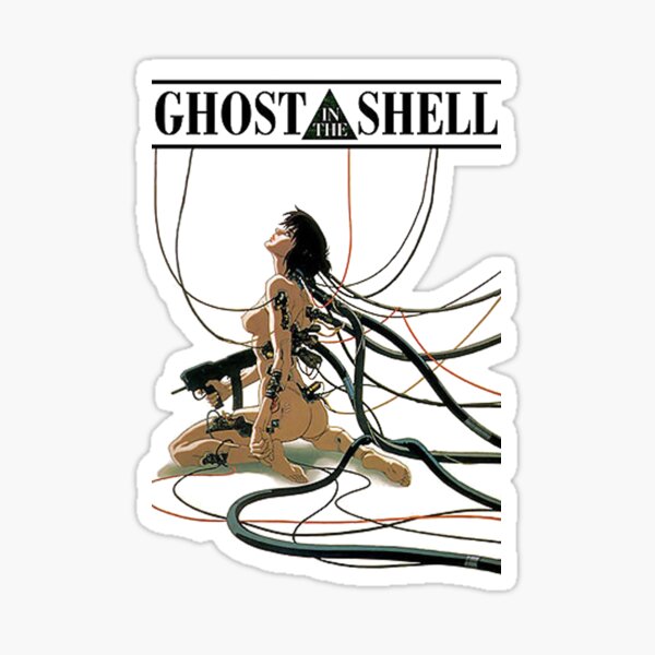 ghost in the shell by remsoun Sticker