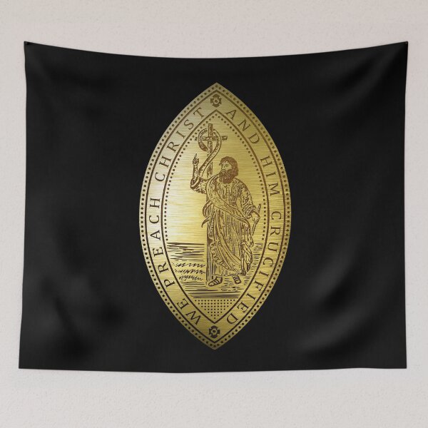 Item preview, Charles H. Spurgeon Motto: "We Preach Christ and Him Crucified" designed and sold by Vertigo Creative.