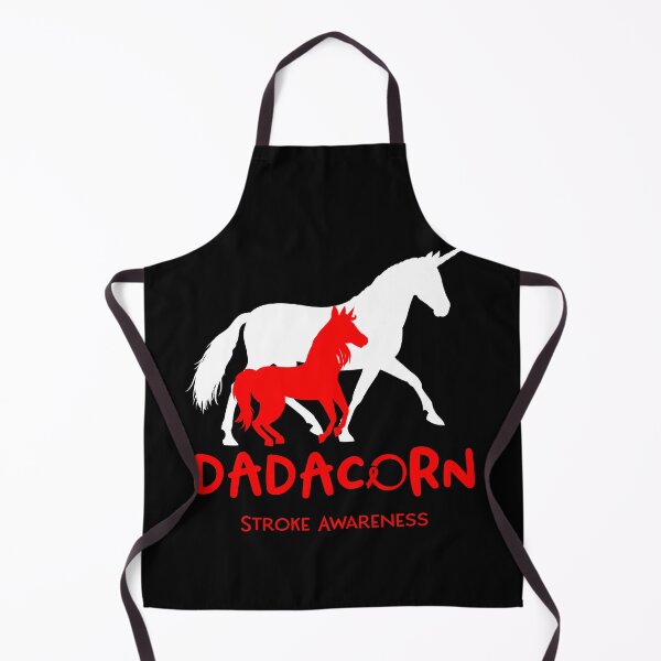 Item preview, Stroke Awareness Dad Unicorn Dadacorn Support Stroke Warrior designed and sold by RunningShop.