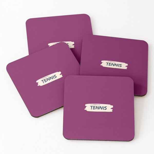 Item preview, Word Tennis on a Pink Background | Word Designs designed and sold by BigCityTennis.
