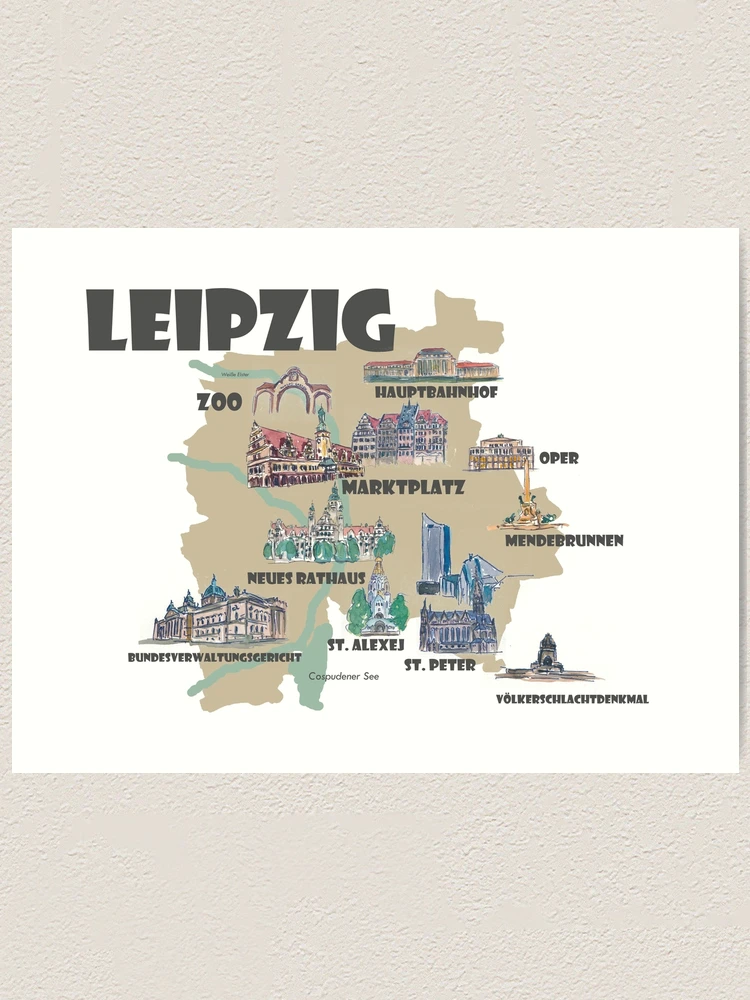 ライプツィヒ市街地図 1981年版 ライプツィヒ市街地図 1981年版 ライプツィヒ市街地図 1981年版