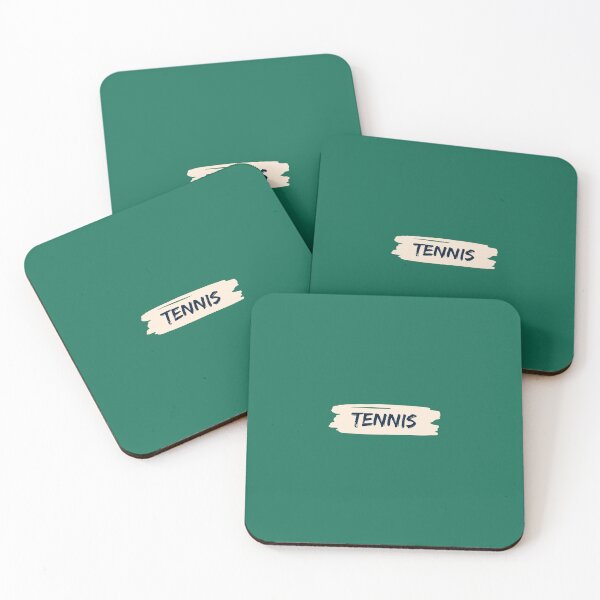 Item preview, Word Tennis on a Green Background | Word Designs designed and sold by BigCityTennis.